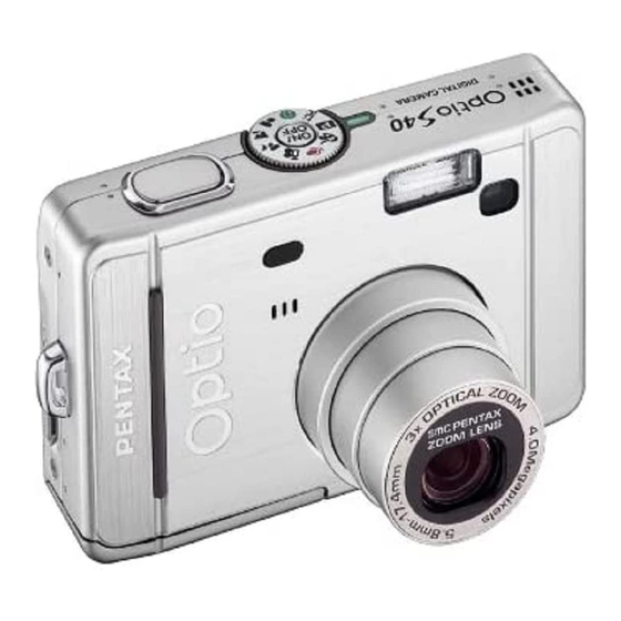 Pentax OPTIO S40 Connection Manual