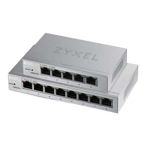ZyXEL Communications GS1200-8 Quick Start Manual