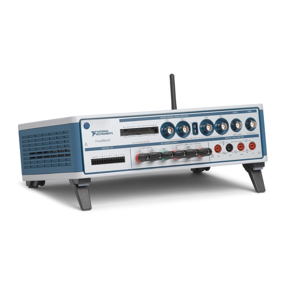 National Instruments VirtualBench VB-8034 Quick Start Manual
