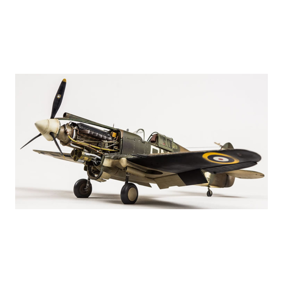 Eduard P-40B Tomahawk landing flaps Quick Start Manual