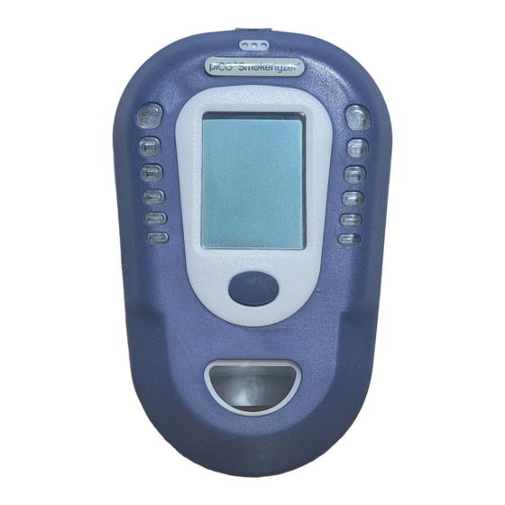 Bedfont coVita piCO+ Smokerlyzer Calibration Manual