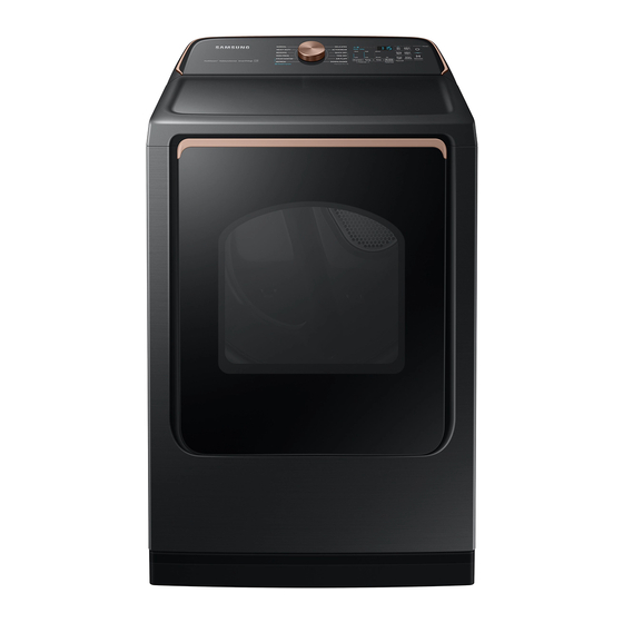 Samsung DVG54R7200 Series User Manual