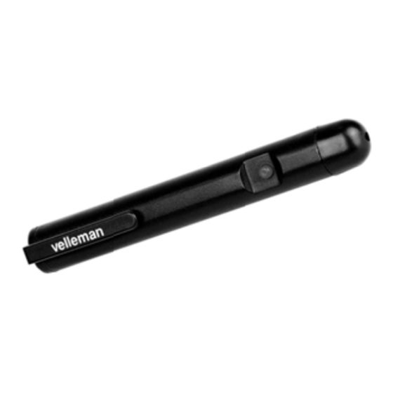 Velleman MP1000 Quick Start Manual