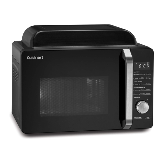 Cuisinart AMW-60C Instruction And Recipe Booklet