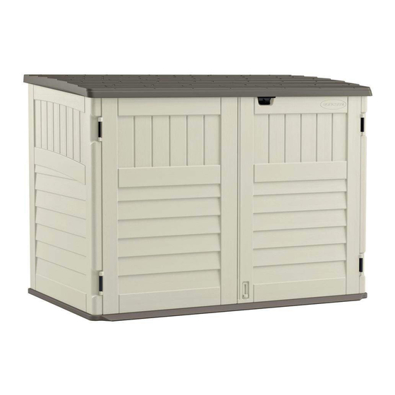 Suncast BMS4700X Horizontal Shed Manuals