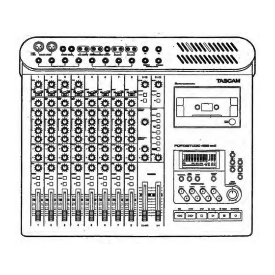Teac Tascam 488 MK II Owner's Manual