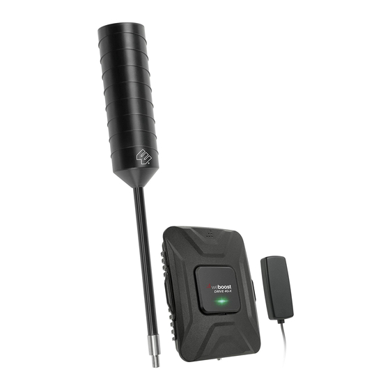 weBoost Drive 4G-X OTR Install Manual