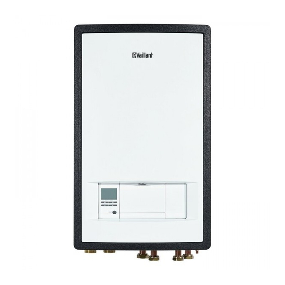 Vaillant VIH QW 190/6 Series Operating Instructions Manual
