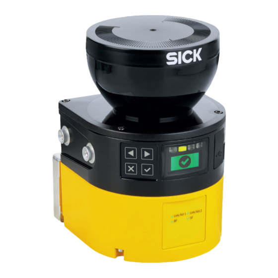 SICK microScan3 Operating Instructions Manual