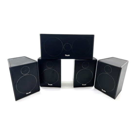 Teufel CS 35 C Mk3 Technical Description And Operating Instructions
