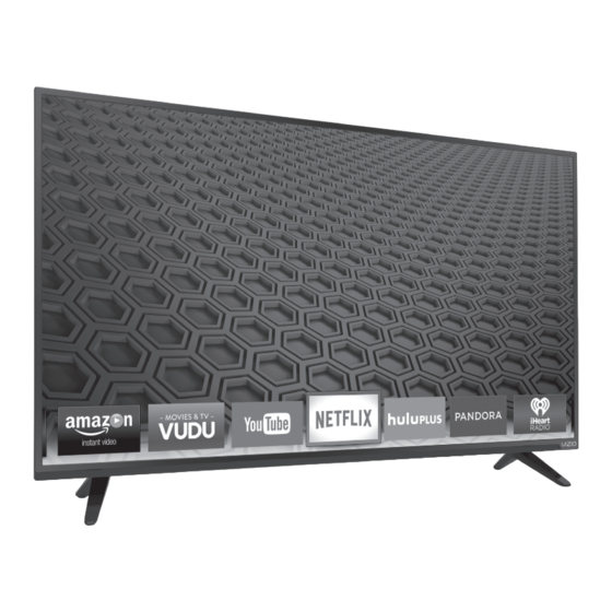 VISIO E40x-C2 Quick Start Manual
