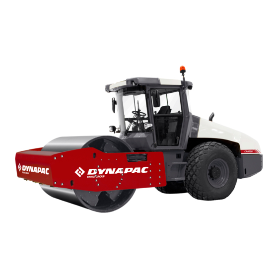 Fayat Group DYNAPAC CA4600 Instruction Manual