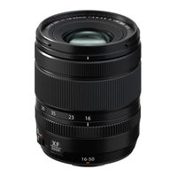 Fujifilm XF16-50mmF2.8-4.8 R LM WR Owner's Manual