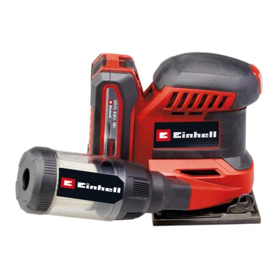 EINHELL TE-OS 18/113 Li Original Operating Instructions