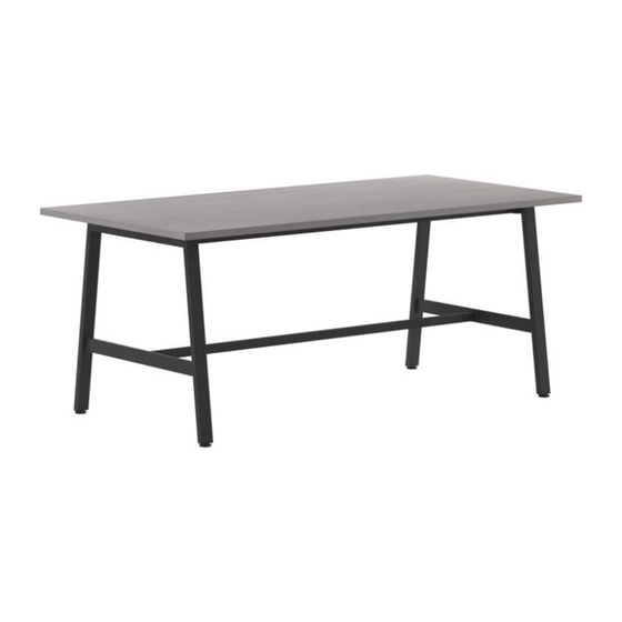 Flash Furniture MT-M4824-WLT-ABF-GG Assembly Instructions