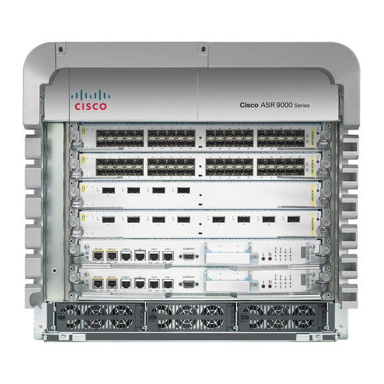 Cisco ASR 9000 Series Manual