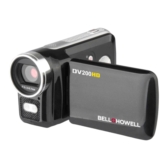 Bell and Howell DV200HD User Manual