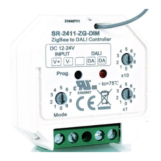 Sunricher SR-2411-ZG-DIM Manual