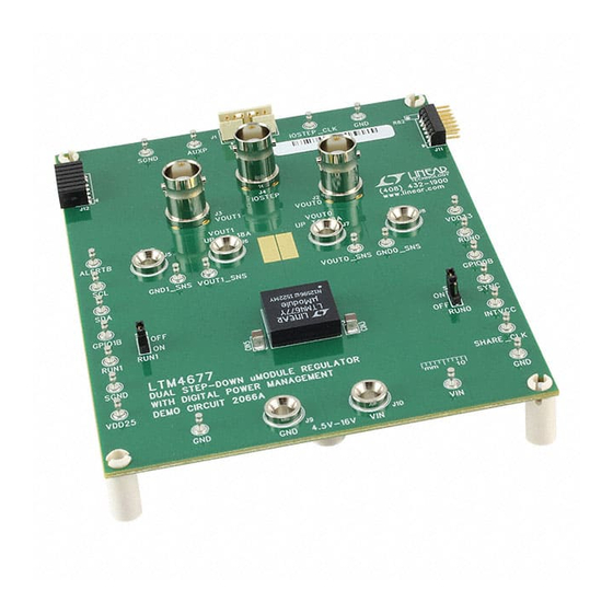 Linear Technology LTM4677EY Demo Manual