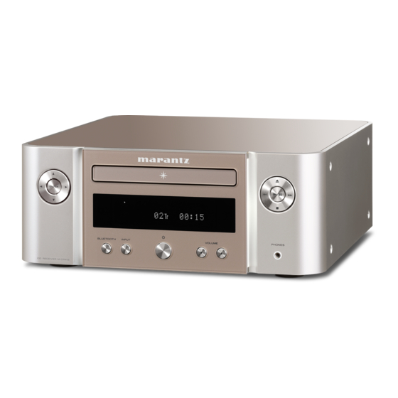 Marantz M-CR412 Quick Start Manual