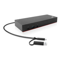 Lenovo ThinkPad Hybrid USB-C with USB-A Dock Quick Start Manual