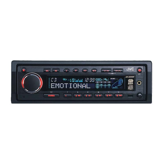 JVC KD-SH77R Instructions Manual