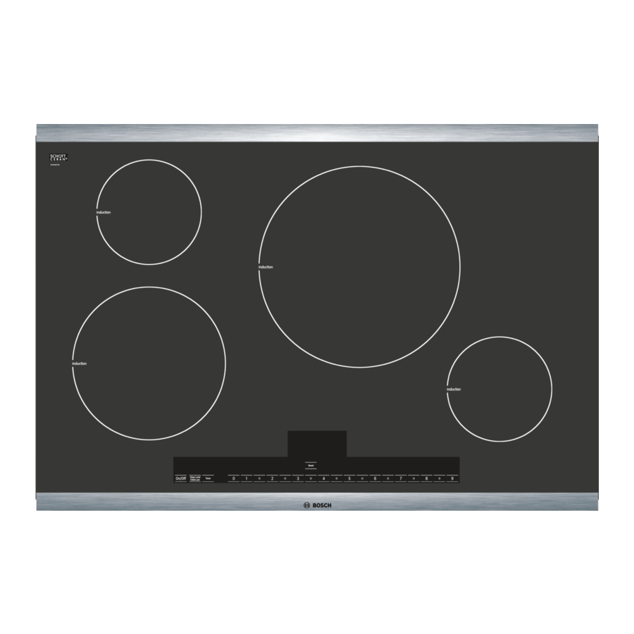 Bosch NIT5065UC Use And Care Manual