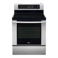 LG LRE5602SW Owner's Manual & Cooking Manual