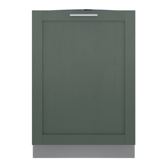 Thermador DWHD770C Series Use And Care Manual