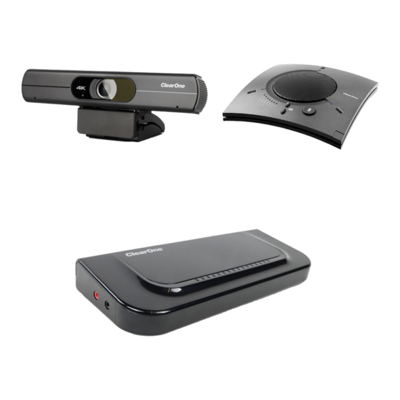 ClearOne COLLABORATE VERSA 60 Quick Start Manual