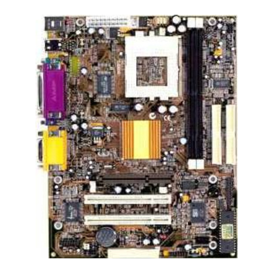 PCchips M581 Series User Manual
