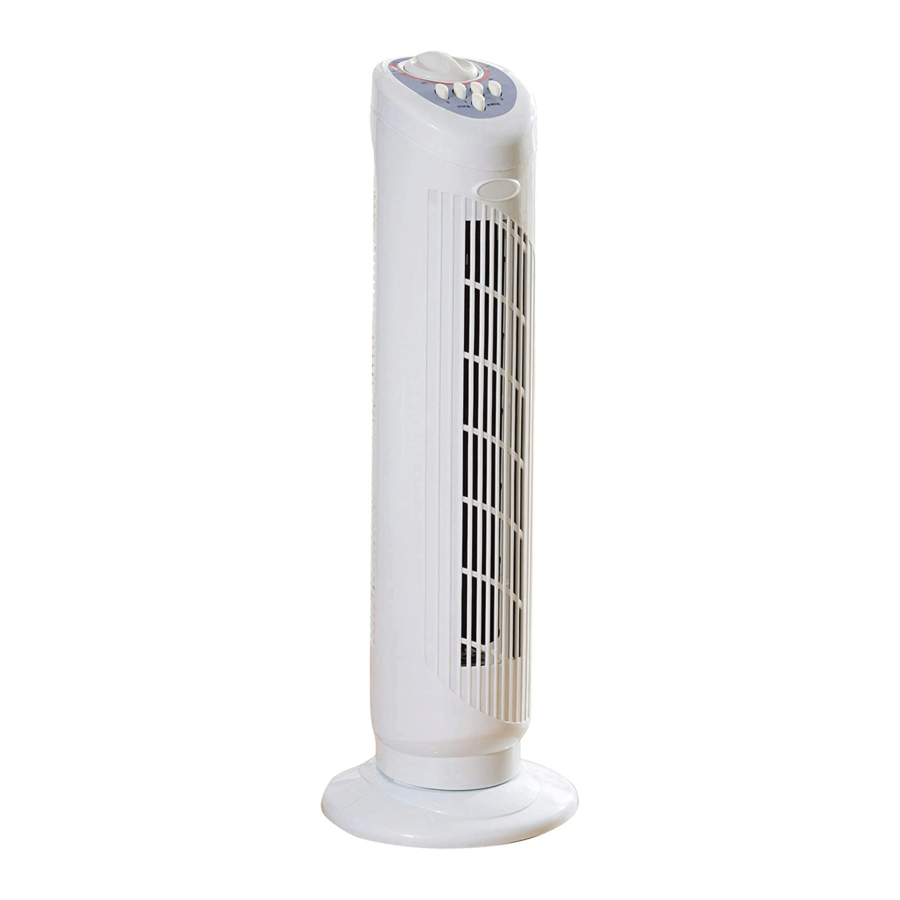 Daewoo COL1066 - 30 Inch Tower Fan, Free Standing For Home Manual