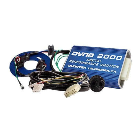DYNATEK DDK2-11 Installation Manual