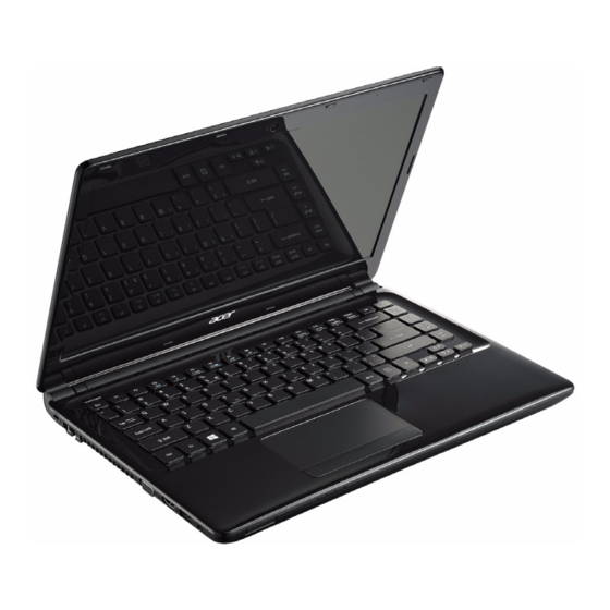 Acer Aspire E1-472 User Manual