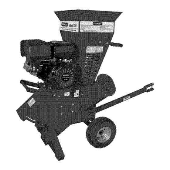 Stanley 2-Way Feed Chipper/ Shredder Owner's Manual