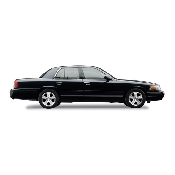 Ford Crown Victoria 2004 Owner's Manual