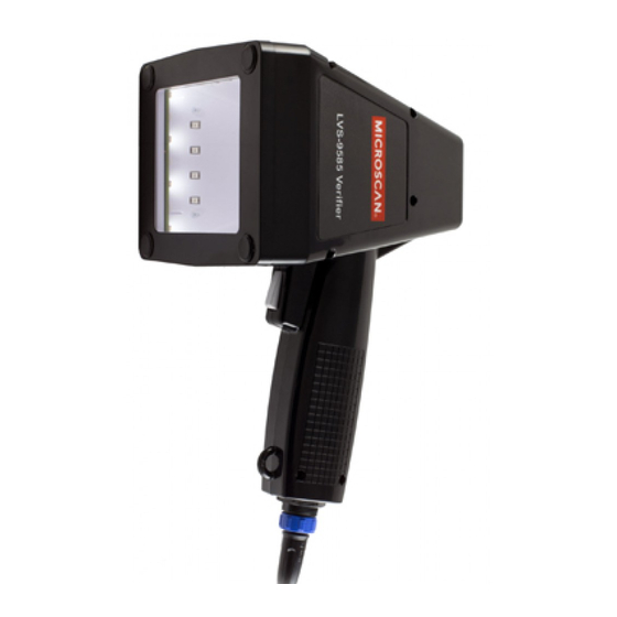 Microscan LVS-9585 Operating Instructions Manual