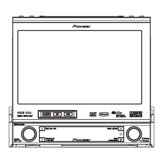 Pioneer AVH-P7900DVD Service Manual