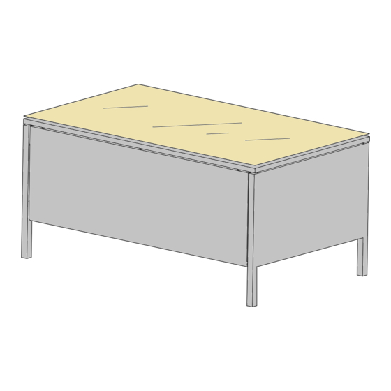 Argos High Back Sofa Set Table 743/7377 Assembly Instructions Manual