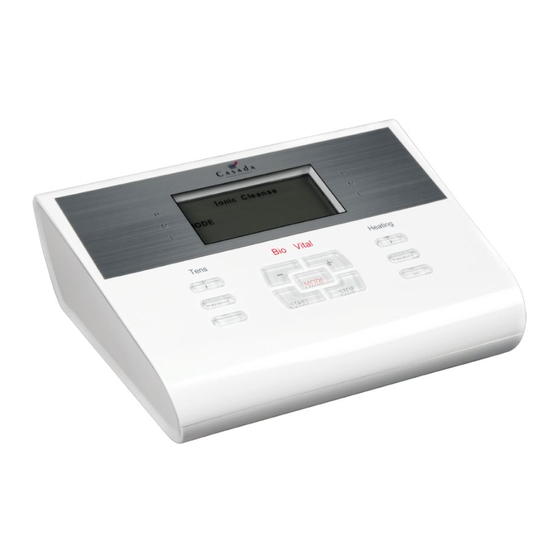 Casada BIO VITAL Manual