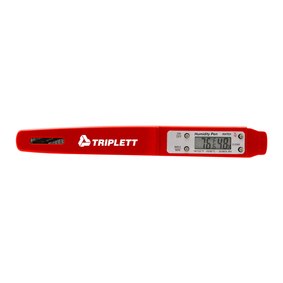 Triplett RHT01 User Manual