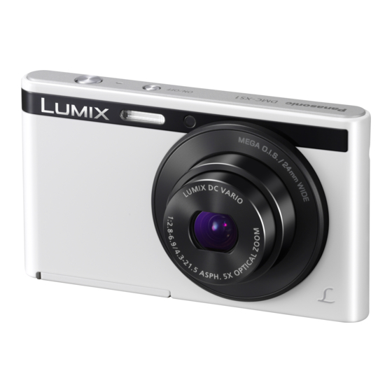 Panasonic Lumix DMC-FS50 Operating Instructions Manual