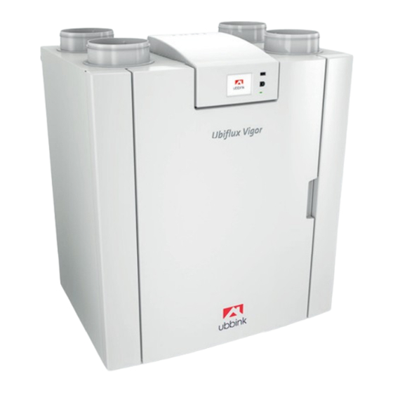 ubbink Ubiflux Vigor W225 Manual