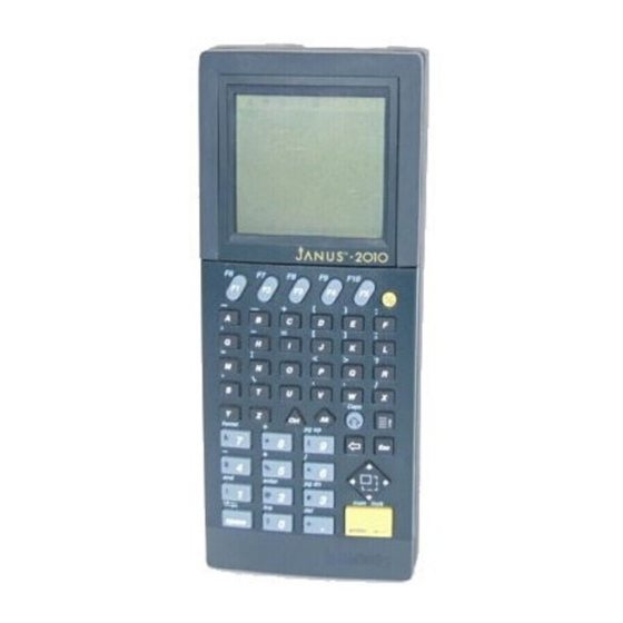 Intermec JANUS JG2010 User Manual