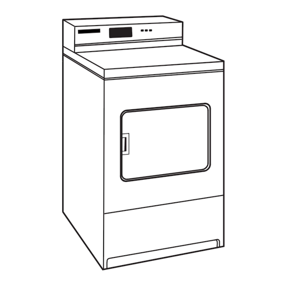 Maytag Commercial Laundry MDE17PR Manuals