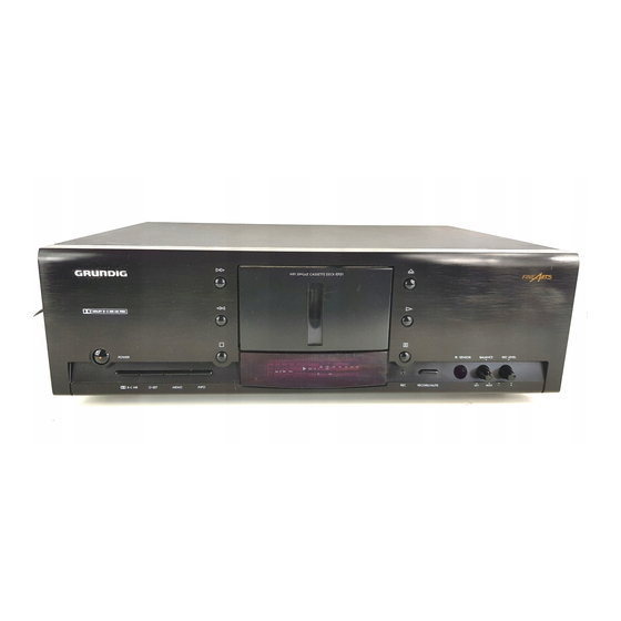 Grundig CF21 Service Manual