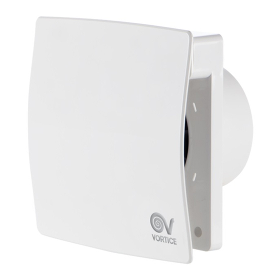 Vortice MEX Series Wall-mounted Extractor Manuals