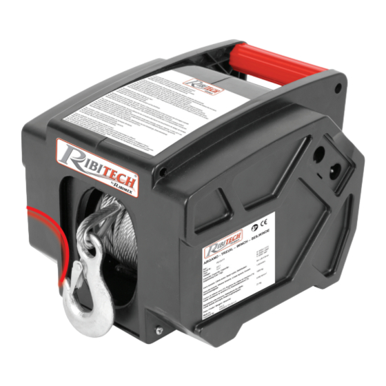 Ribimex RIBITECH PE12V/T1 Use And Maintenance Manual