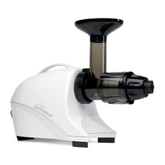 Tribest Solostar 4 Operation Manual