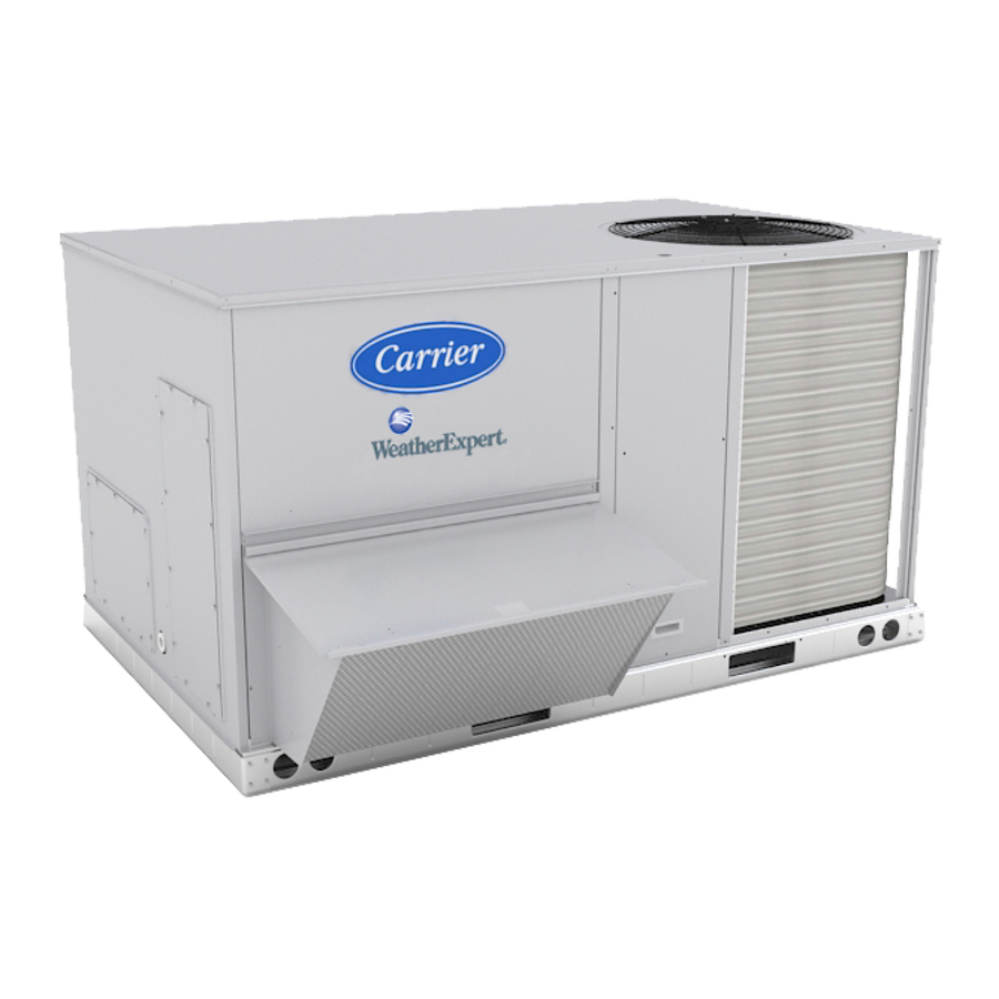 Carrier WeatherExpert 48LC Series Installation Instructions Manual